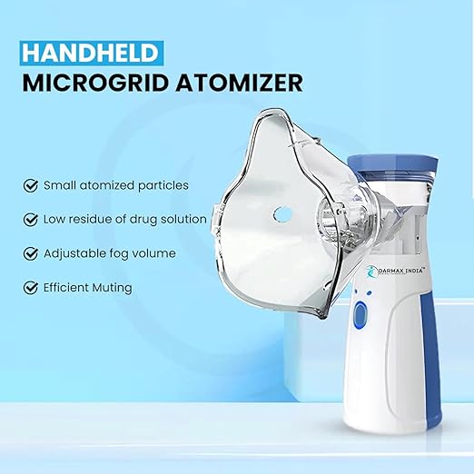 Handheld Mesh Nebulizer – Smooth Mist for Easy Breathing