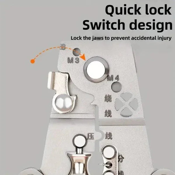 Foldable 8-in-1 Wire Stripper & Cutter – All-in-One Power Tool in Your Pocket - AMZ Store