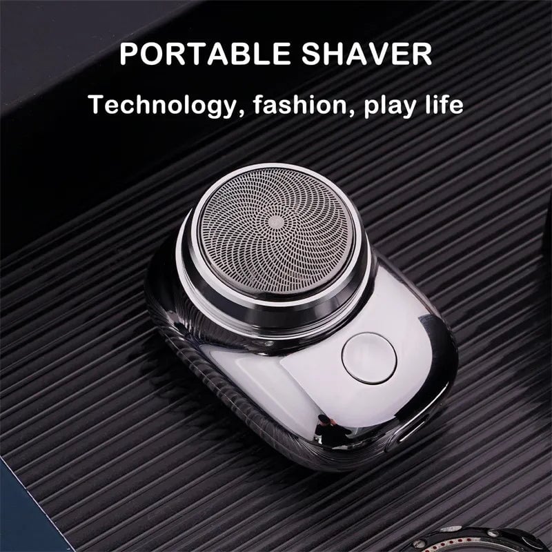 "Mini Portable Electric Man Shaver – Powerful & Compact" Shaving Machine AL Mustafa