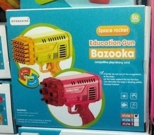 π Ultimate Bazooka Bubble Gun β Big Bubbles, Bigger Fun! Water Bubble Gun AL Mustafa
