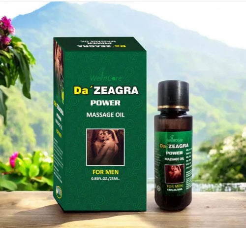 🔥 Da’ Zeagra Power Massage Oil – For Men (25ml)🔥