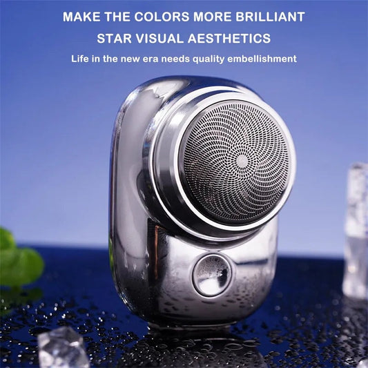 "Mini Portable Electric Man Shaver – Powerful & Compact" Shaving Machine AL Mustafa 